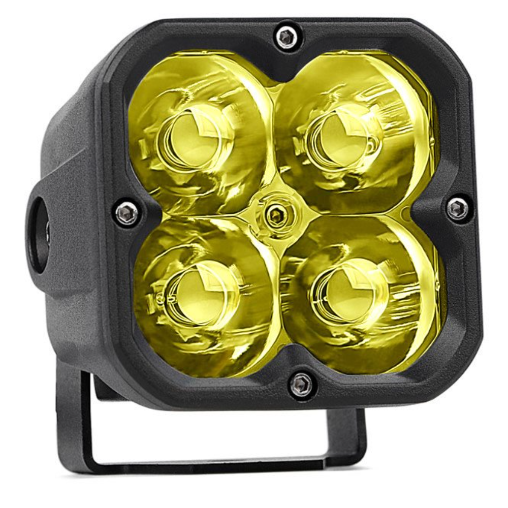 Exploradora LED LRM Cubo 3" 20W - Kit x 2