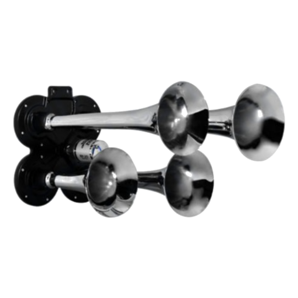Corneta Cuádruple con Válvula KTC 12V/24V